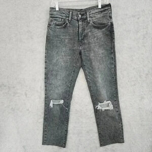 Levi's 511 Distressed Gray Jeans W31 Women's Denim 11CT
